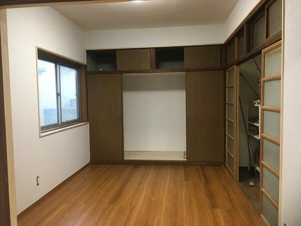押入部屋施工後