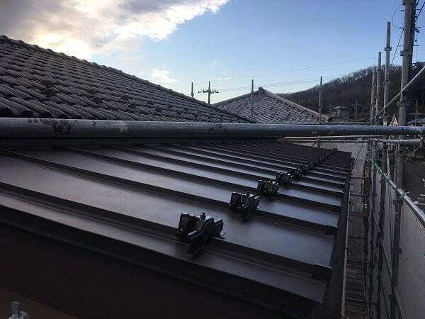 屋根カバー工事(立平)